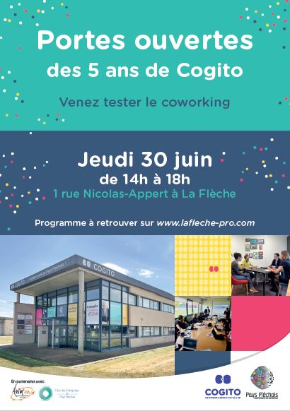 Venez tester le coworking ! Portes ouvertes de Cogito